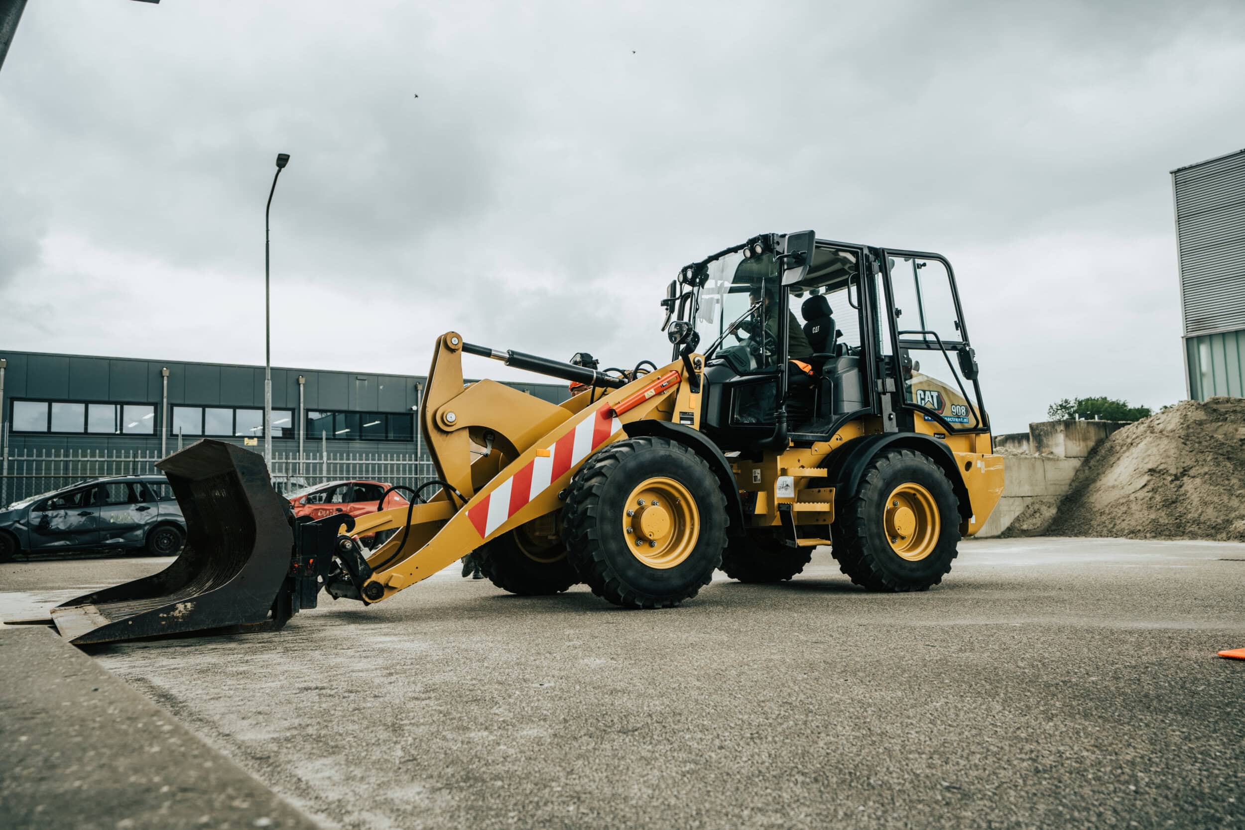 Veilig werken met de shovel